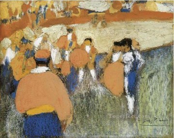 En la arena cubismo de 1900 Pablo Picasso Pinturas al óleo